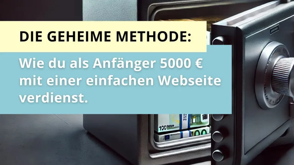 5000 € online verdienen für Anfänger